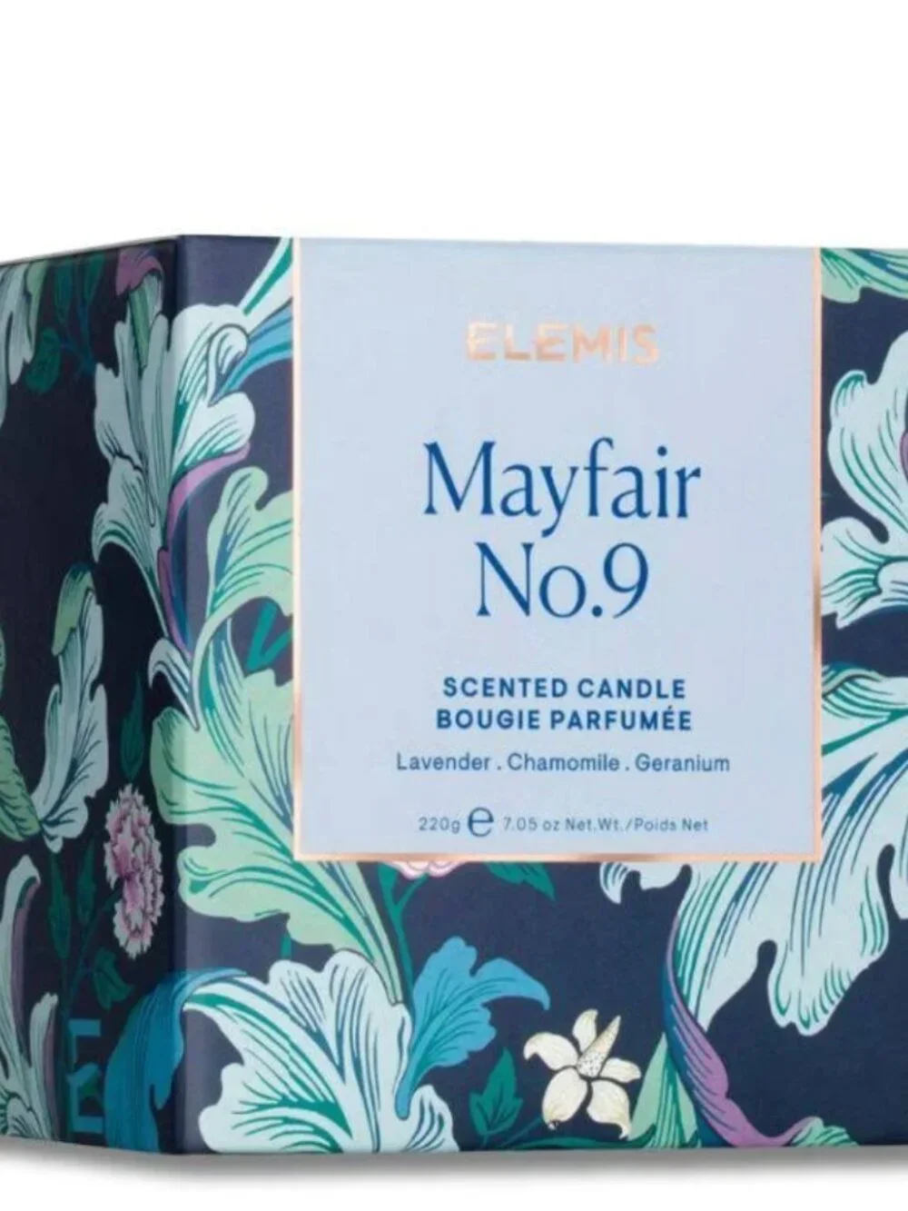 NEW ELEMIS Mayfair No 9 Candle - lavender, chamomile, geranium, eucalyptus